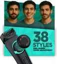 BOMBAY SHAVING COMPANY All Rounder 2-in-1 Beard & Body Grooming Trimmer 120 min Runtime 38 Length Settings  (Black)