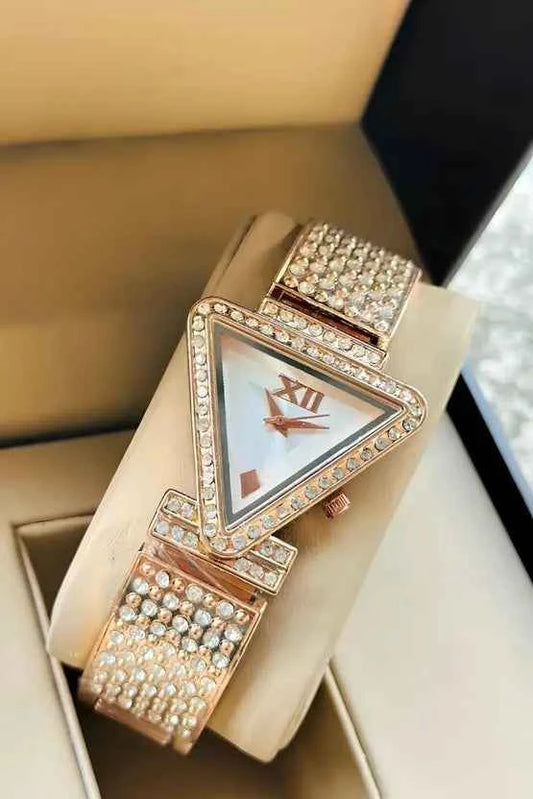 Premium Color Smooth Finish COMBO Pack 2 Analog Watch for Women BROWN
