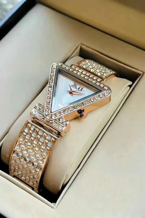 Premium Color Smooth Finish COMBO Pack 2 Analog Watch for Women BROWN