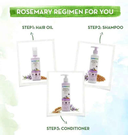 Mamaearth Rosemary Anti-HairFall Shampoo with Rosemary & Methi Dana for Reducing Hair Loss  (250 ml)