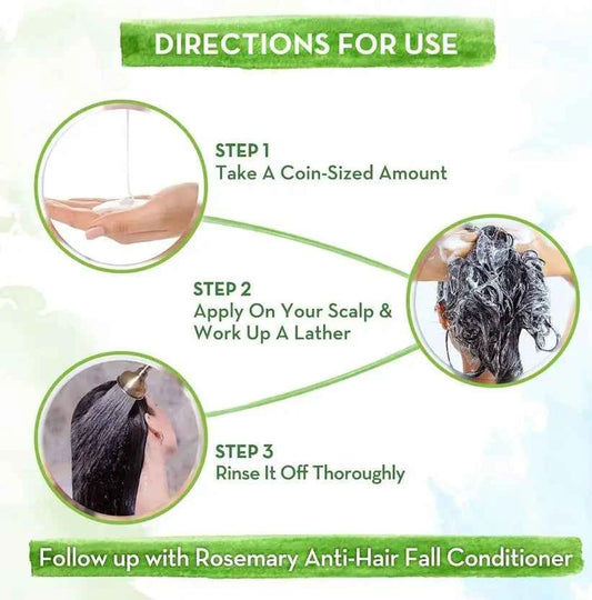 Mamaearth Rosemary Anti-HairFall Shampoo with Rosemary & Methi Dana for Reducing Hair Loss  (250 ml)