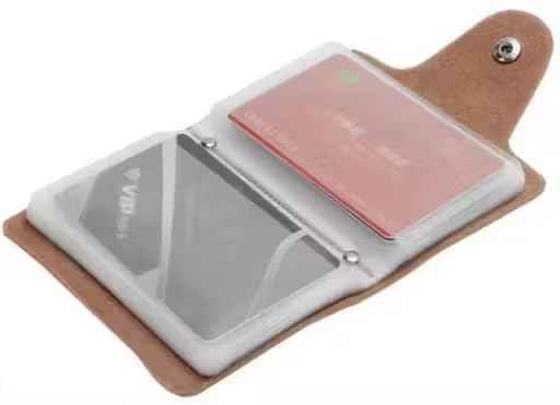 PU Leather Slim Wallet Zudiostore