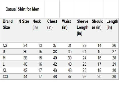 U TURN Men's Cotton Casual Printed Striped Stylish Latest Shirt