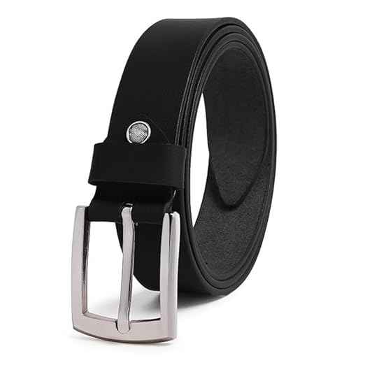 JUST-STYLE Belts for Men Leather Original
