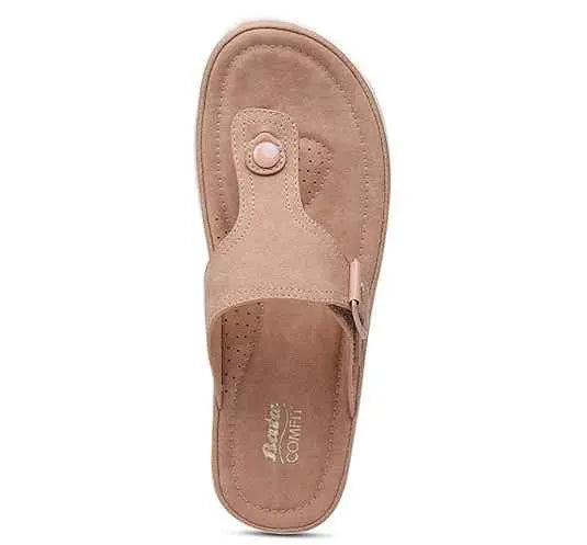Bata Women's Slip-on Sandal - PINK (5 UK)