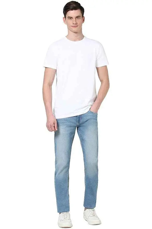 Peter England Men Mid Rise Everyday Skinny Fit Jeans
