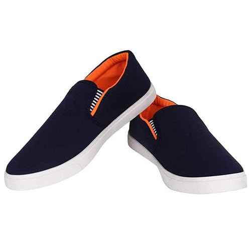 BRUTON FITMAN Loafers Sneakers Slip-on Shoes for Men- Orange