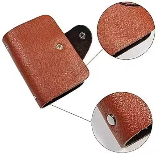 PU Leather Slim Wallet Zudiostore