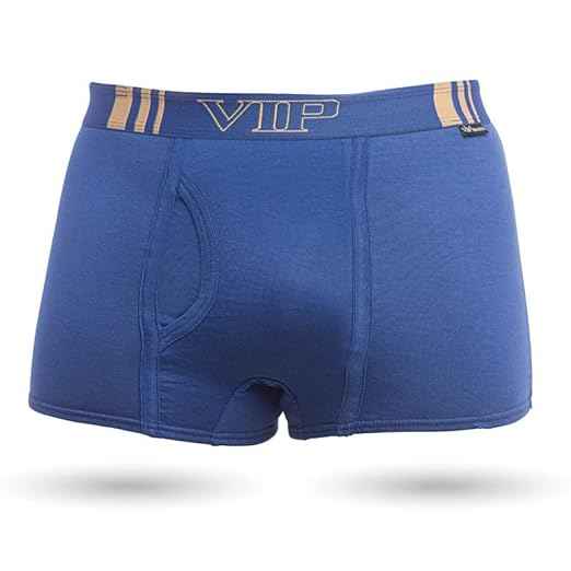 VIP Men's Cotton Trunks Solid Underwear (Pack of 3)
