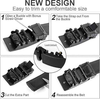 Vegan Leather Belt for Men