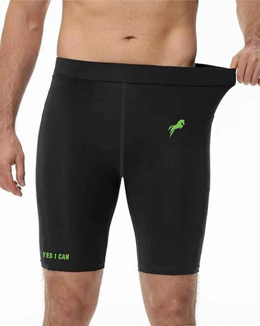 JUST RIDER Compression Men's Skin Tight Shorts for Gym, Running, Cycling, Swimming, Basketball, Cricket, Yoga, Football, Tennis, Badminton & Many More Sports