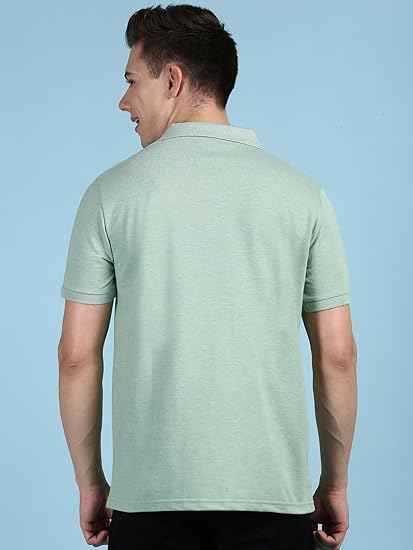Lux Cozi Men's Cotton Regular Fit Polo T-Shirt