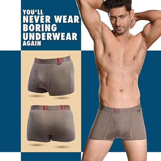 VIP Men's Cotton Trunks Solid Underwear (Pack of 3)