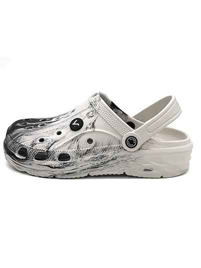 SVAAR Men's Marble Effect Classic Clogs