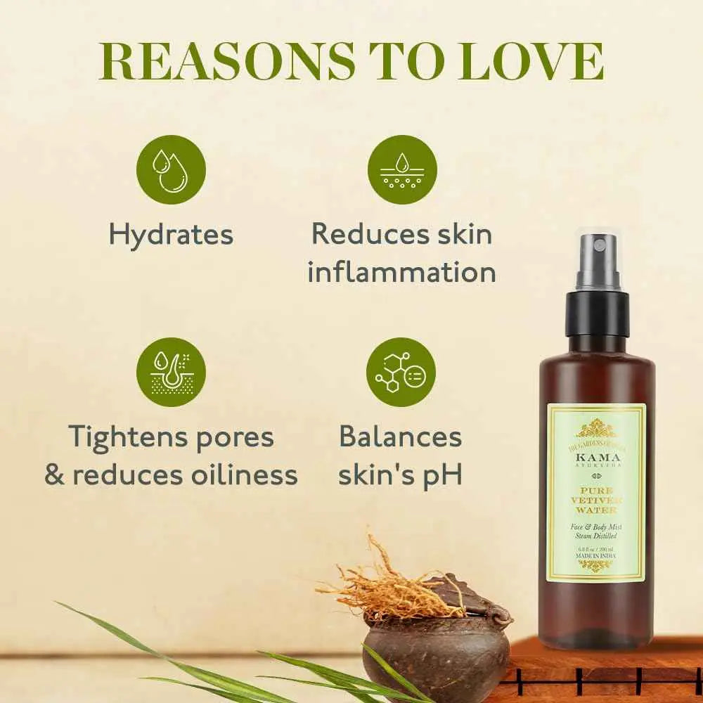 Kama Ayurveda Kama Ayurveda Pure Vetiver Water