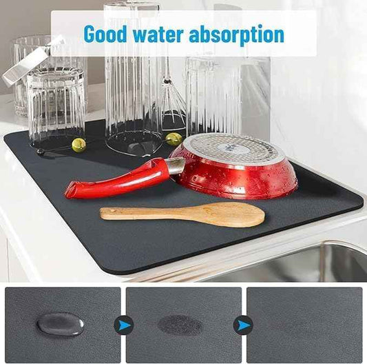 ECO METRIX Kitchen Utensil Dish Drying Mat