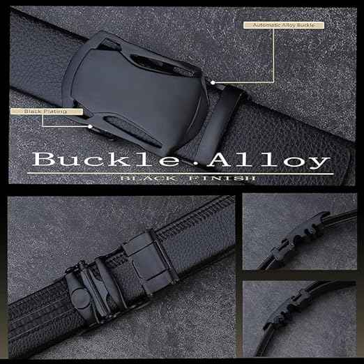 Vegan Leather Belt for Men