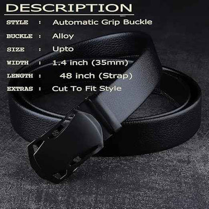 Vegan Leather Belt for Men