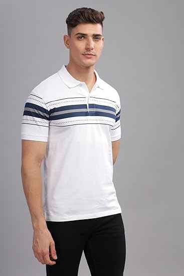 ADRO Regular Fit Polo T-Shirt for Men