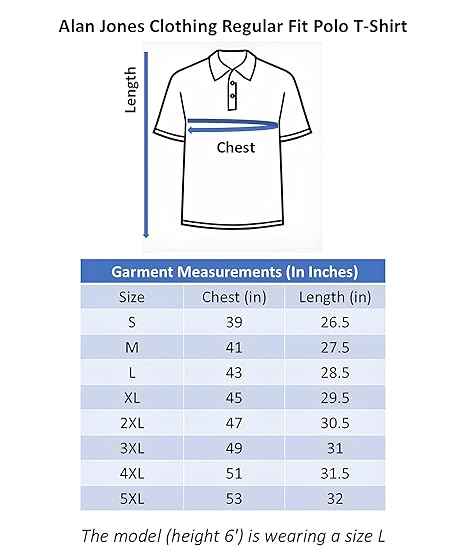 Alan Jones Clothing Men's Cotton Regular Fit Mandarin Collar Solid Polo T-Shirt