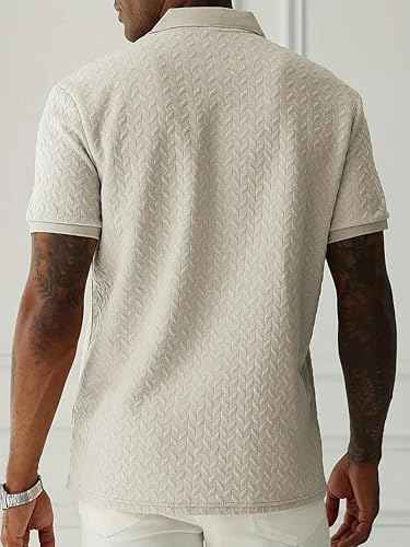 Trillion Jaqquard Men's Polo T Shirt