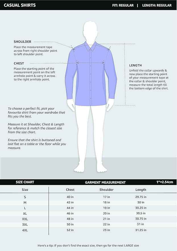 Men's Cotton Shirt | Casual | Plain | Full Sleeve | Summer - Regular Fit