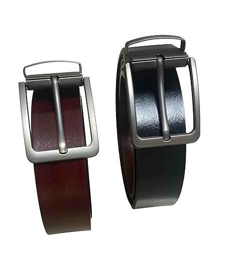PU-Leather Reversible Belt for Men