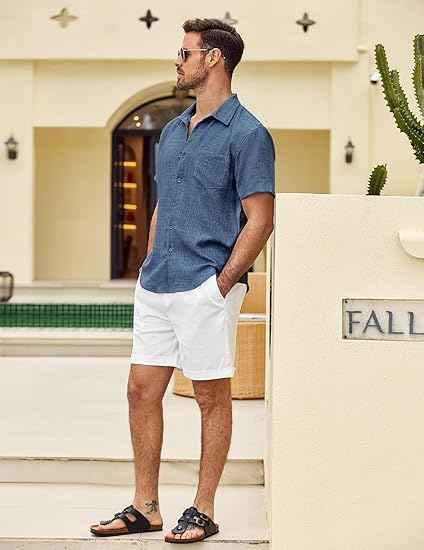 Lymio Men Cotton Regular Fit Shirt