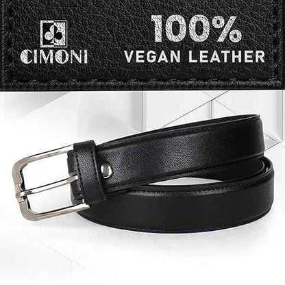CIMONI® Premium Vegan Leather Belt for Men