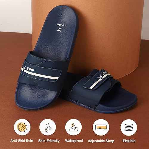 YOHO Drystep slides for men