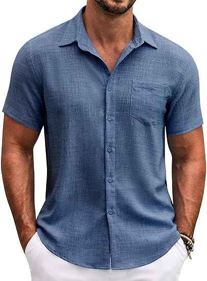 Lymio Men Cotton Regular Fit Shirt