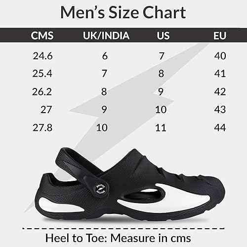 BRUTON Extra Soft Men's Classic Casual Sandals/Clogs