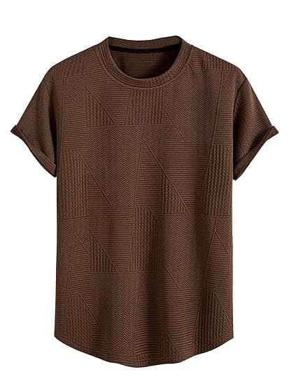 GRECIILOOKS T Shirt for Men Cotton
