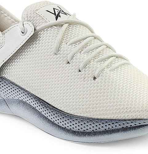 WOAKERS Men's Stylish White Sneaker