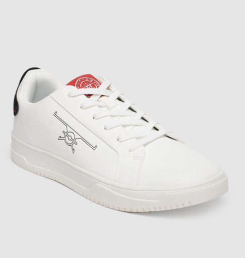Flying Machine Men KYREE Brand Logo Printed Sneakers