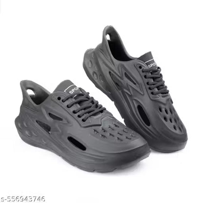 Off Black Sport Imported Lace Up Clogs For Men | Sandals For Men | Shoes For Men | Croc for Men,  Croc for Women | Clog for Women