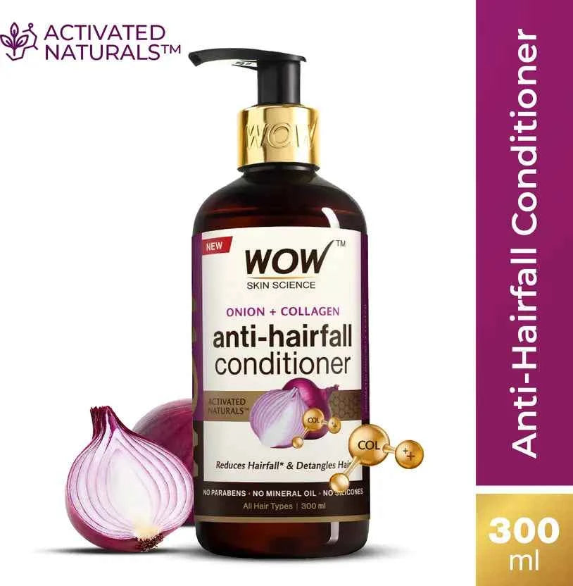 WOW SKIN SCIENCE Onion & Collagen Anti-Hairfall Conditioner |New & Improved Formulation  (300 ml)