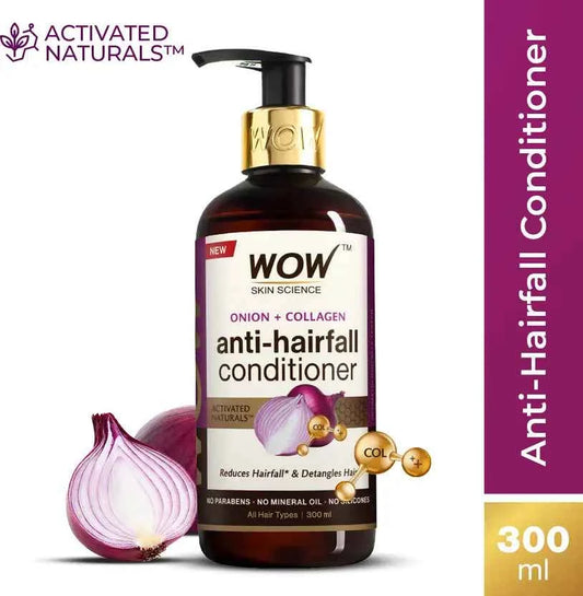 WOW SKIN SCIENCE Onion & Collagen Anti-Hairfall Conditioner |New & Improved Formulation  (300 ml)