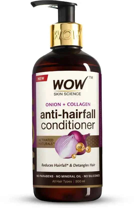WOW SKIN SCIENCE Onion & Collagen Anti-Hairfall Conditioner |New & Improved Formulation  (300 ml)