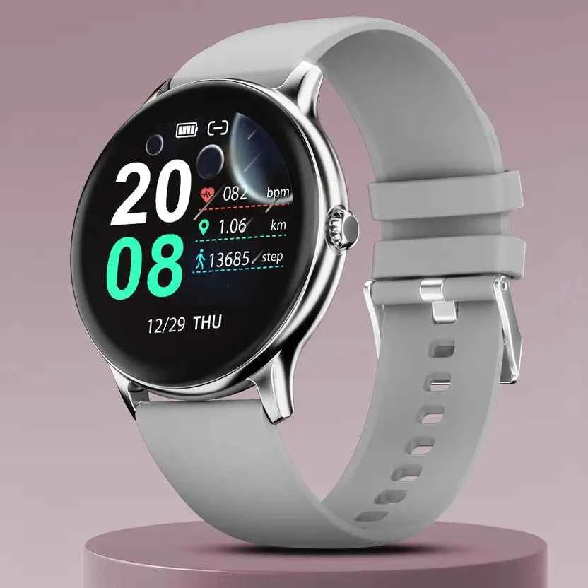 Fire-Boltt Hurricane 33.02mm (1.3) Curved Glass Display with BT Calling, 100+ Sports Modes Smartwatch  (Grey Strap, Free Size)