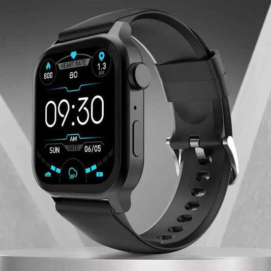 Fire-Boltt Rise Bluetooth Calling 47mm (1.85), Metal Bod & Rotating Crown, 123 Sports Smartwatch