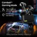 GOBOULT (previously Boult) Z60 with 60Hr Battery, Quad Mic ENC, 50ms Low Latency, 5.3v Bluetooth  (Raven Black, True Wireless)