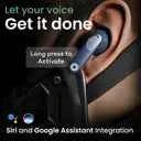 GOBOULT (previously Boult) Z40 with ENC Mic, 60H Battery Life, Low Latency Gaming, 5.3v Bluetooth  (Blue, In the Ear)