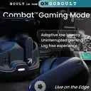 GOBOULT (previously Boult) Z40 with ENC Mic, 60H Battery Life, Low Latency Gaming, 5.3v Bluetooth  (Blue, In the Ear)