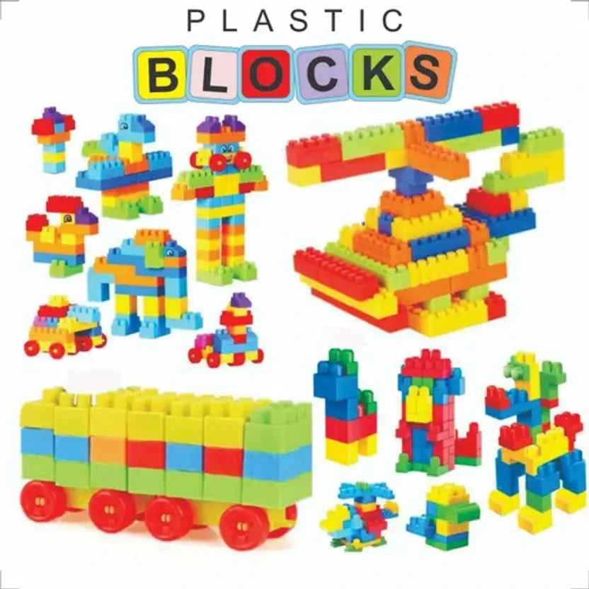 BOZICA Top Selling Baby Building Blocks 100% Non-Toxic Creative Learning Educational Toy Puzzle For Kids  (Multicolor) First Cry
