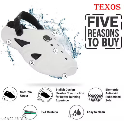 TEXOS New Classic Men’s Clogs | Croc for Men,  Croc for Women | Clog for Men | Clog for Women
